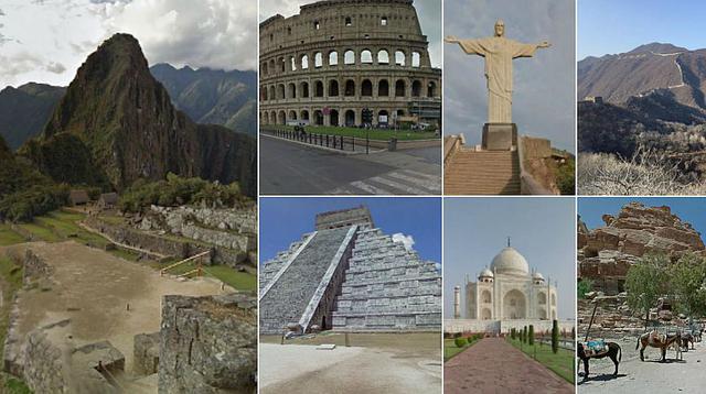 Google Maps te permite explorar las siete maravillas del mundo - 1