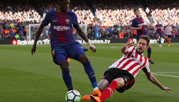Barcelona y Athletic Club Bilbao chocan HOY (10:15 a.m. EN DIRECTO EN VIVO ONLINE por ESPN / ESPN Play) en el Camp Nou por la Liga Española. Messi será titular en el cuadro culé. (Foto: AFP)