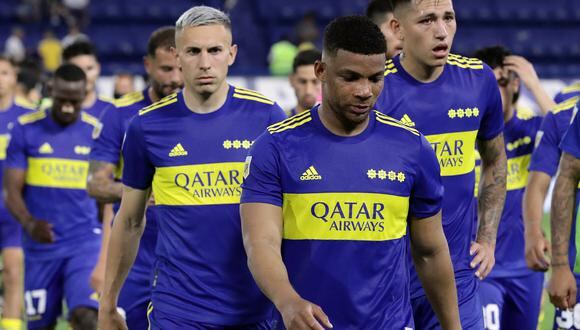 Boca Juniors tiene 2 opciones para clasificar a la fase de grupos de la Copa Libertadores. (Photo by Alejandro PAGNI / AFP)