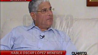 Óscar López Meneses afirma que policía no cuidaba su casa sino al "hijo del presidente" Humala