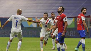 Chile perdió 2-0 ante Paraguay y perdió el invicto en la Copa América