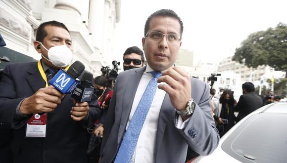 Benji Espinoza ya no es más abogado de Pedro Castillo. Foto: archivo GEC