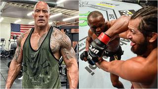 UFC: Dwayne Johnson y su contundente mensaje tras triunfo de Kamaru Usman sobre Jorge Masvidal