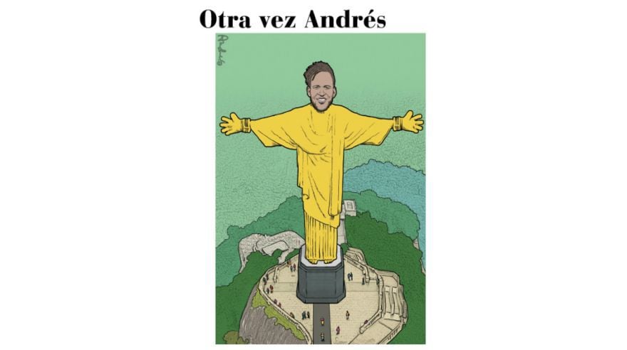 Otra vez Andrés: así vemos todos en el Perú a Pedro Gallese, según la mirada de Edery.