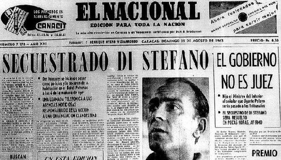 Cuando Alfredo Di Stéfano fue secuestrado por guerrilleros