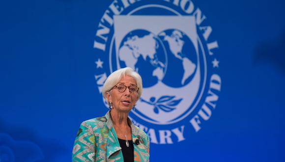 Christine Lagarde, directora del Fondo Monetario Internacional. (Foto: AFP)