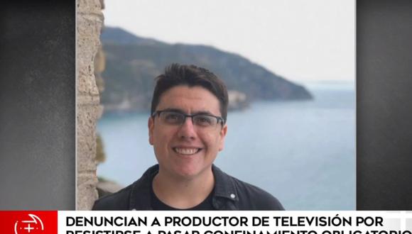 El productor Juan Carlos Valderrama se negó a cumplir cuarentena obligatoria en la Villa Panamericana. (América Noticias)
