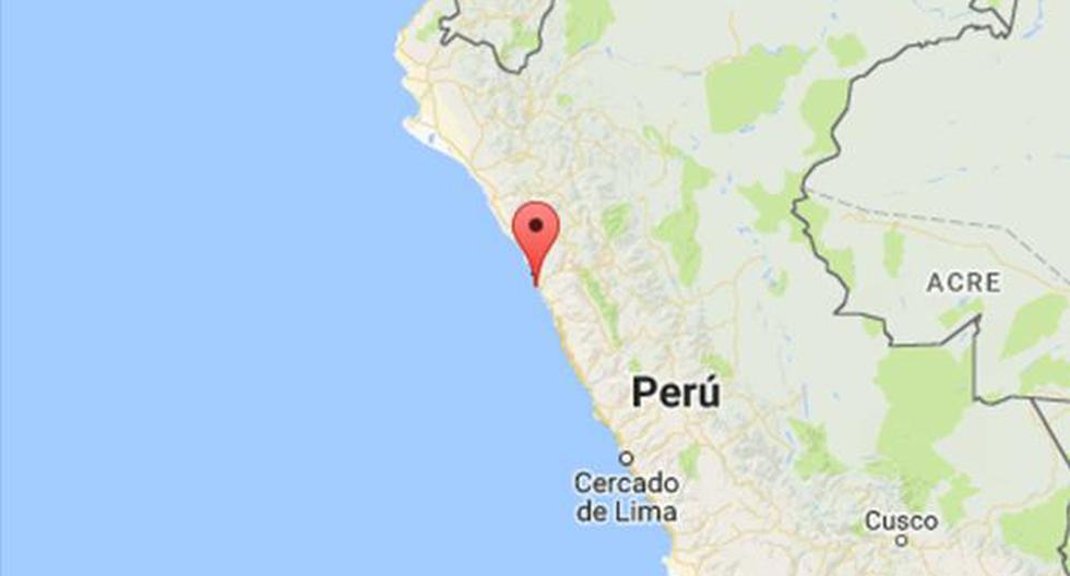 El sismo tuvo su epicentro a 20 kilómetros al noroeste de Chimbote, en Áncash. (IGP)