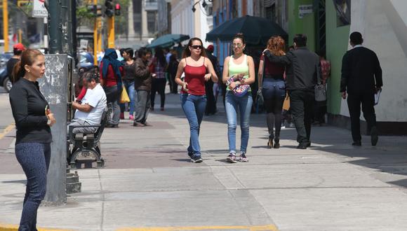 El otoño comienza a sentirse en las calles de Lima. (GEC)