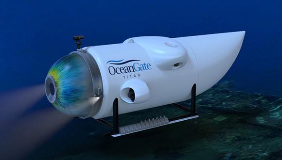 Francia envió su buque robot para buscar a Titan, el sumergible de OceanGate. (OCEANGATE).