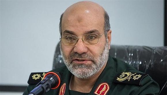 Esta fotografía sin fecha obtenida de la agencia de noticias Fars de Irán el 2 de abril de 2024 muestra al general de brigada iraní Mohammad Reza Zahedi. (AFP).