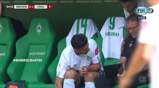Con Claudio Pizarro los últimos minutos, Werder Bremen venció al Colonia y deberá jugar el repechaje para asegurar su permanencia en la Bundesliga | Foto: AFP/EFE/AP