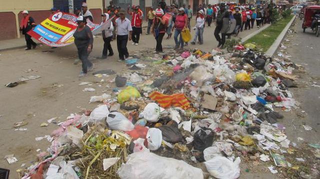 Chiclayo: obreros de limpieza anuncian nueva huelga indefinida - 1