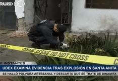 Santa Anita: explosión de dinamita afectó al menos ocho viviendas