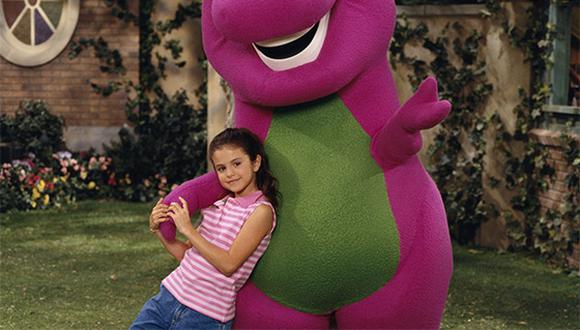 Selena Gomez participó en varios capítulos del programa infantil "Barney y sus amigos". Foto: Instagram