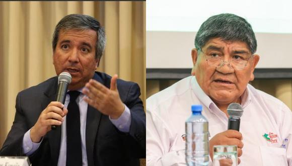 El Pleno del Congreso interpelará a los ministros Raúl Pérez-Reyes Espejo y Rómulo Mucho. (Foto: Composición)