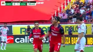 Ángel Zaldívar y Roberto Alvarado colocaron el 2-0 de Chivas vs. Necaxa en solo tres minutos | VIDEO