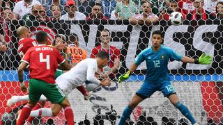 Portugal vs. Marruecos: Cristiano Ronaldo anotó su cuarto gol en el Mundial Rusia 2018