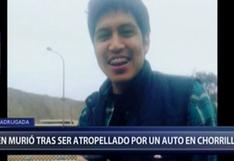 Chorrillos: hijo de ‘Coyote’ Rivera murió atropellado cuando intentaba escapar de delincuentes | VIDEO