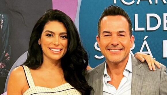 Vanessa Lyon y el presentador tienen un hijo en común (Foto: Carlos Calderón / Instagram)
