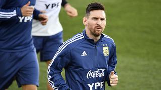 Lionel Messi volvió a entrenar con la Selección Argentina luego de ocho meses | FOTOS
