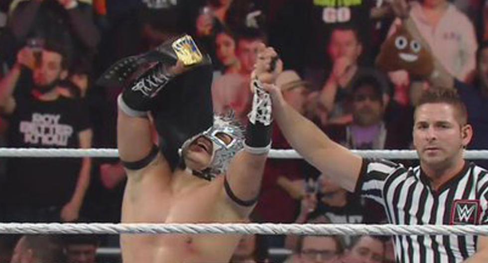 Kalisto sorprendió en Royal Rumble al derrotar a Alberto del Rio en intensa lucha. (Foto: WWE)