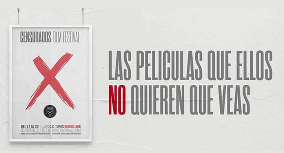 Censurados Film Festival, nos presenta una jornada dirigida a la censura política en el cine peruano.(Foto:Difusión)