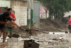 Lluvias: lodo bloquea calles de Santa Eulalia, en Huarochirí