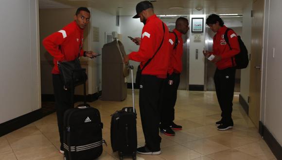 Selección peruana: equipo nacional arribó a Estados Unidos