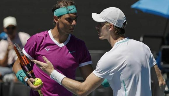 Rafael Nadal eliminó a Denis Shapovalov en los cuartos de final del Australian Open | Foto: Difusión.