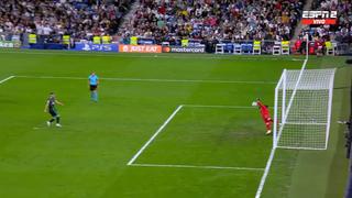 Courtois atajó penal: le negó el gol a Juranovic en Real Madrid vs. Celtic | VIDEO