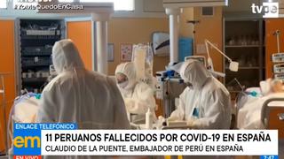 Coronavirus: once peruanos fallecen por COVID-19 en España