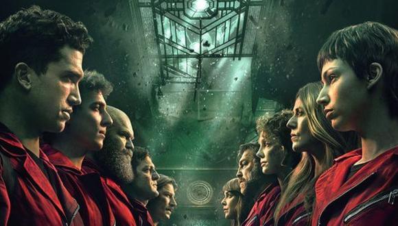 "La casa de papel" ("Money Heist") de Netflix termina este 2021. Foto: Difusión.