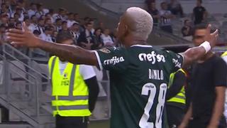 Danilo anotó el 2-2 de Palmeiras sobre Atlético Mineiro | VIDEO