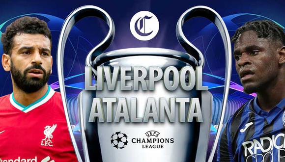 El Liverpool de Inglaterra enfrenta al Atalanta de Italia este miércoles por la Champions League 2020-2021.