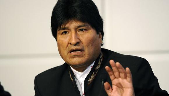 Evo Morales, presidente de Bolivia. (Foto: AFP)