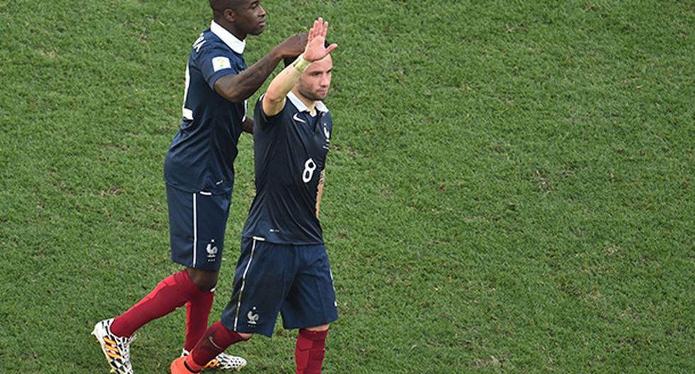 Mathieu Valbuena anota el 3-1, pero Francia aún esta lejos del empate. (Foto: Getty Images)