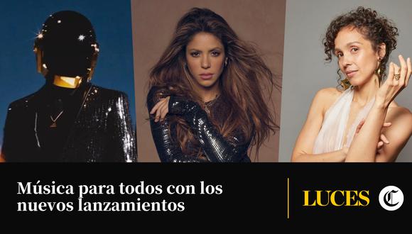 Daft Punk, Shakira y La Lá están entre los artistas con lanzamientos musicales entre el 8 y 14 de mayo