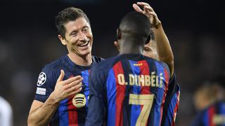 Con hat-trick de Lewandowski: Barcelona golea a Viktoria Plzen por la jornada 1 de la Champions