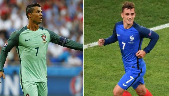 Francia vs. Portugal: día, hora y TV de final de Eurocopa