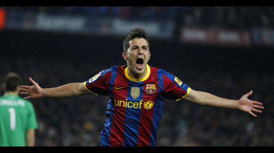 7 David Villa fue contratado por el Barcelona en el 2010 por 40 millones de euros. (Foto: AFP/Reuters)