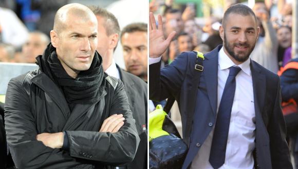 Zidane dice que Benzema es el futbolista que mejor se viste