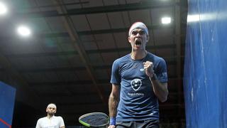 Diego Elías brilla en squash: clasificó a la final del Optasia Championship 2022