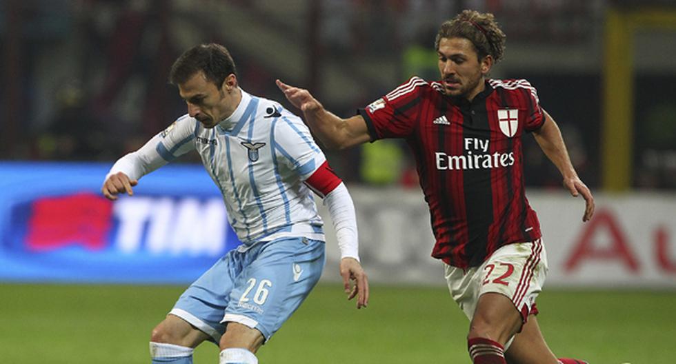 El Milan no pudo ante la Lazio. (Foto: Getty Images)