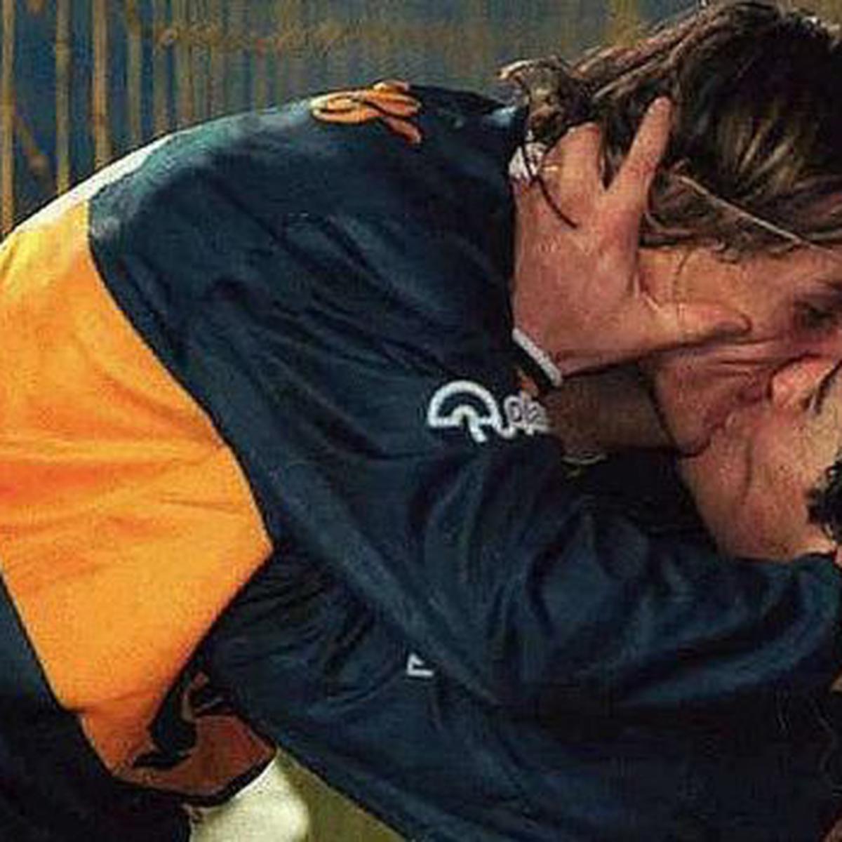 A 20 Anos Del Escandaloso Beso Entre Maradona Y Caniggia Deporte Total El Comercio Peru