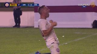 Universitario de Deportes: pase de Denis, toque de Lavandeira y así fue el 1-0 en la Noche Crema | VIDEO