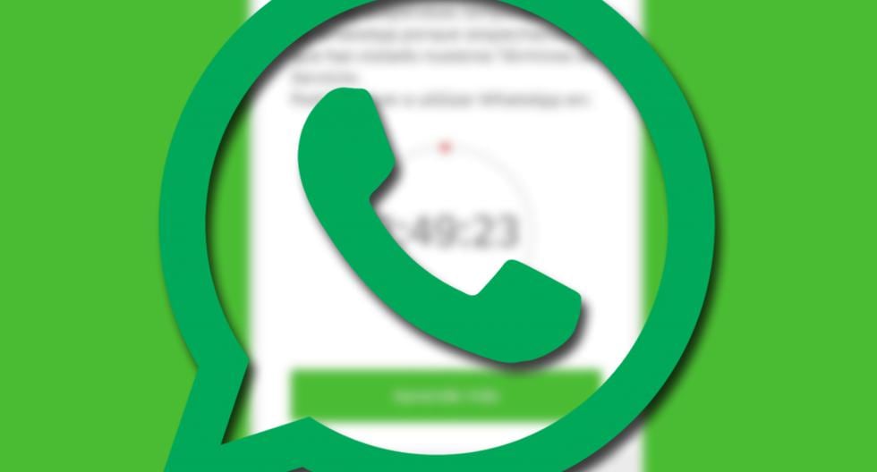 WhatsApp cuenta con una función para eliminar tu cuenta en caso te roben tu smartphone. Entérate cómo bloquear tu perfil. (Foto: Captura)