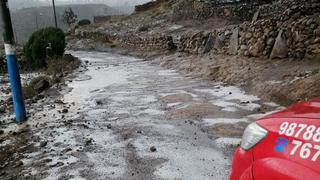 Arequipa: Lluvias y granizada en Chiguata han dejado 150 familias damnificadas