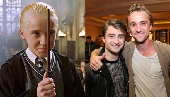 Tom Felton, Draco Malfoy en Harry Potter, se desmayó mientras jugaba golf. (Foto: Composición/@t22felton)