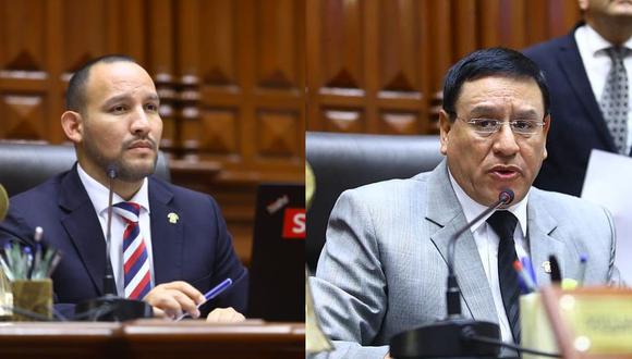 Alejandro Muñante cuestionó a Alejandro Soto por sus decisiones respecto a la moción para remover a la JNJ. (Foto: Congreso)
